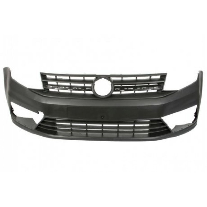 Бампер передній суцільнолитий VW Caddy 2015- (Tempest)