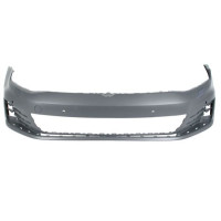 Бампер передній з отворами під омивач та парктронік VW Golf 7 GTI 2013-2017 Тайвань