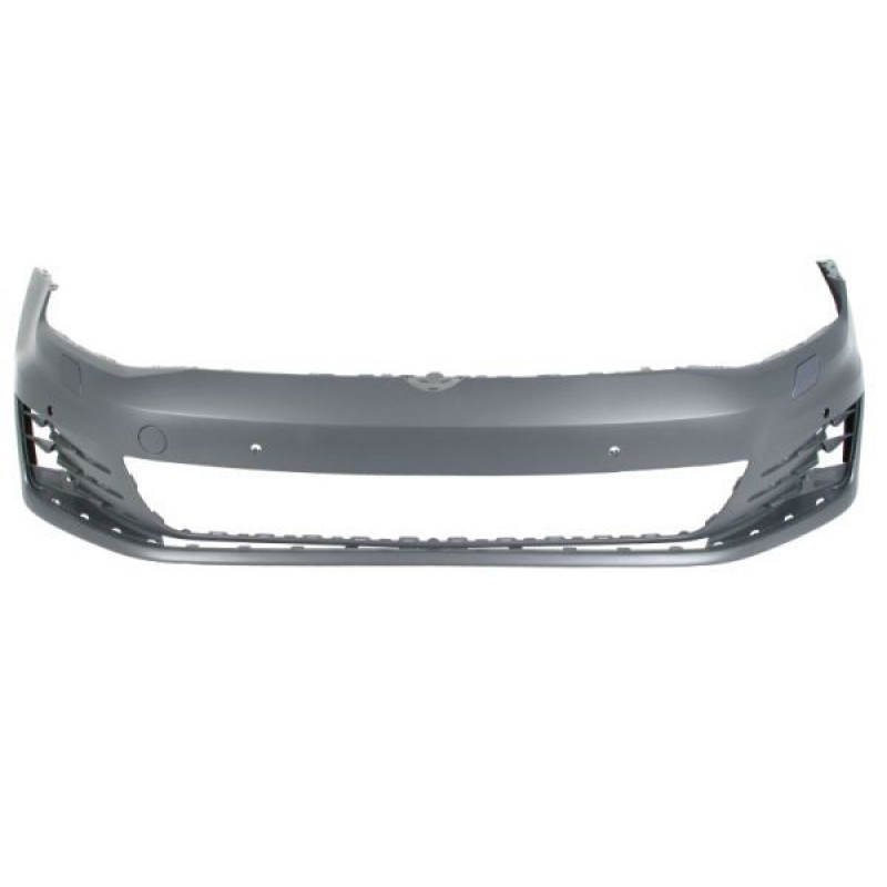 Бампер передній з отворами під омивач та парктронік VW Golf 7 GTI 2013-2017 Тайвань