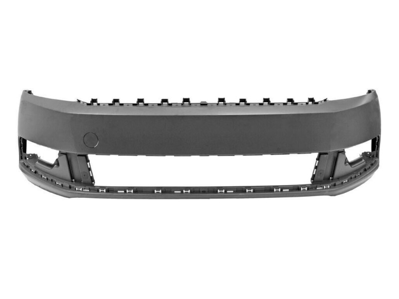 Бампер передній без отворів під парктронік та омивач VW Passat B7 2010-2014 Китай 3AA807221