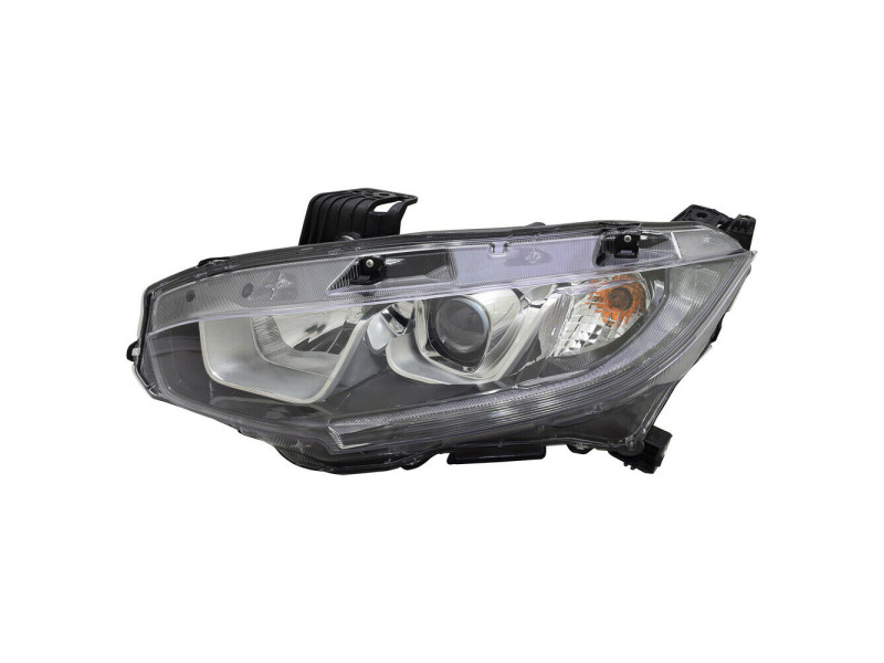Передня фара ліва Honda Civic FC седан 16-18, хетчбек 16- (TYC) H11/HB3/LED, механічна 33150TBAA01
