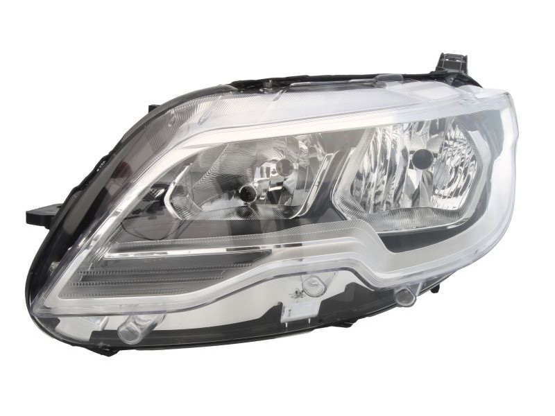 Передня фара ліва Peugeot 301 рестайлінг 2017- (Китай) ел. H1 H7, 9817298380