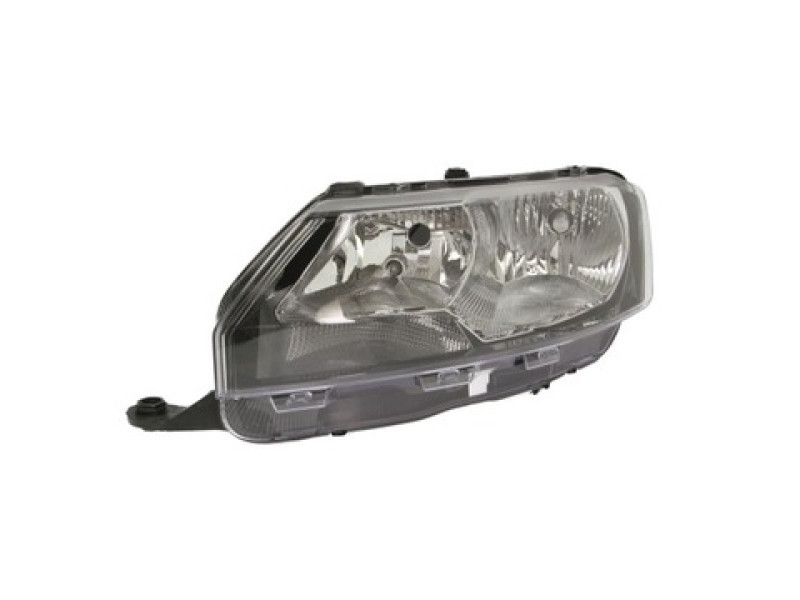 Передня фара ліва Skoda Rapid 12-16 (TYC) електро, H7/H15 5JB941018