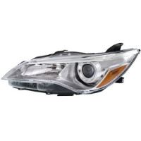 Передня фара ліва Toyota Camry XV50 14-17 USA (Китай) світла, без LED, жовта вставка 8111006860
