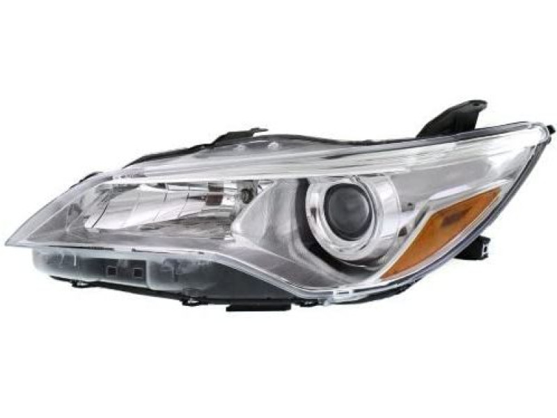 Передня фара ліва Toyota Camry XV50 14-17 USA (Китай) світла, без LED, жовта вставка 8111006860