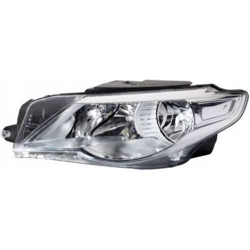 Фара передня ліва VW Passat CC 2008-2012 TYC ел. рег., галоген 3C8941005C