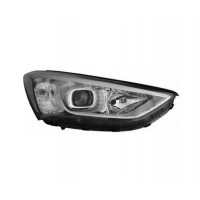 Передня фара права Hyundai Santa Fe 3 12-15 (Depo) з LED, галоген 921022W110