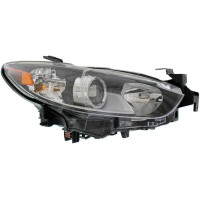Передня фара права Mazda 6 GJ USA 13-16 (TYC) H11/HB3 галоген GMP2510K0