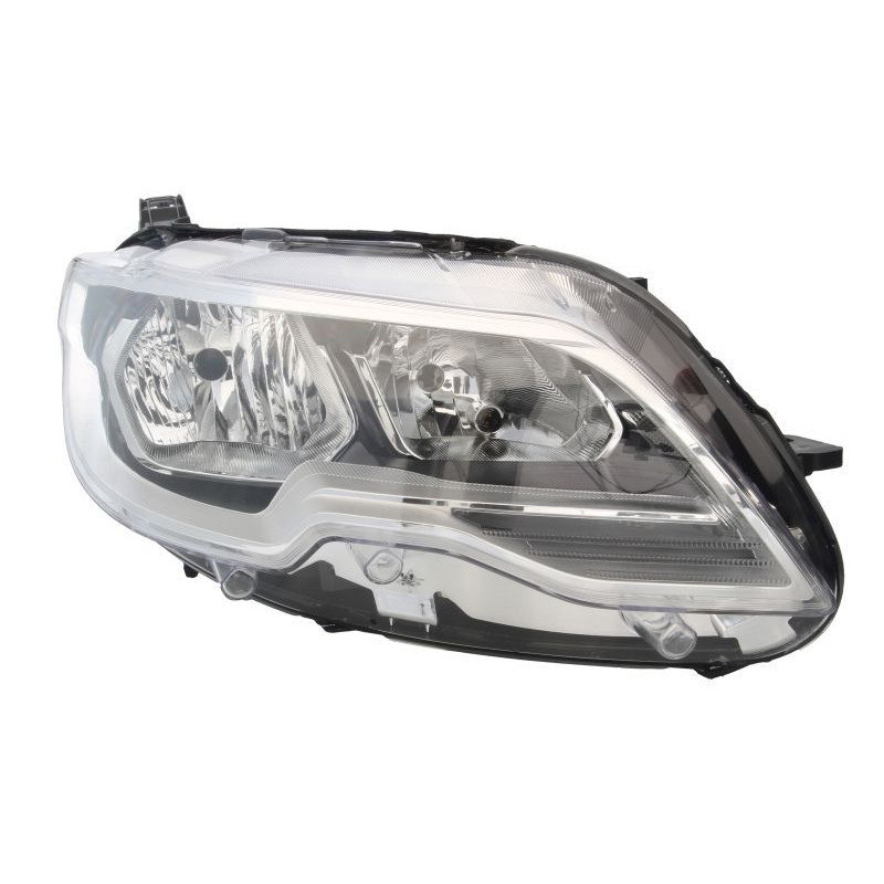 Передня фара права Peugeot 301 рестайлінг 2017- (Китай) ел. H1 H7, 9817296980