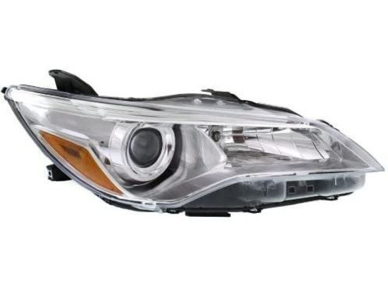 Передня фара права Toyota Camry XV50 14-17 USA (Китай) світла, без LED, жовта вставка 8115006860