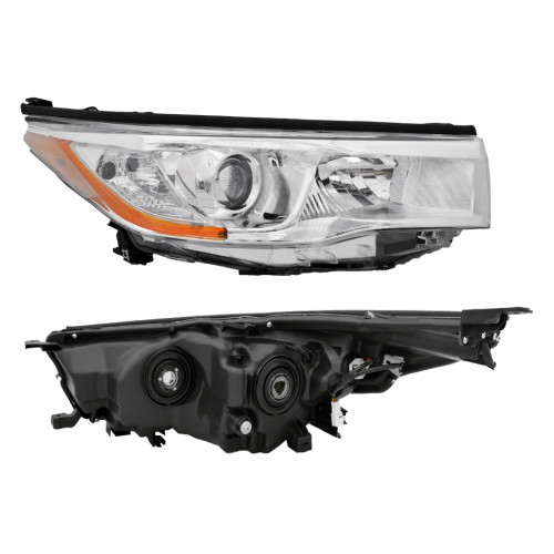 Фара передня права Toyota Highlander 2013-2016 (Тайвань) механічна H11/HB3, 811100E180
