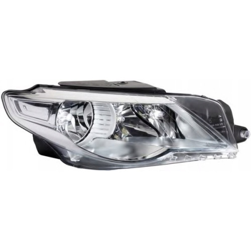 Фара передня права VW Passat CC 2008-2012 DEPO ел. рег., галоген 3C8941006C