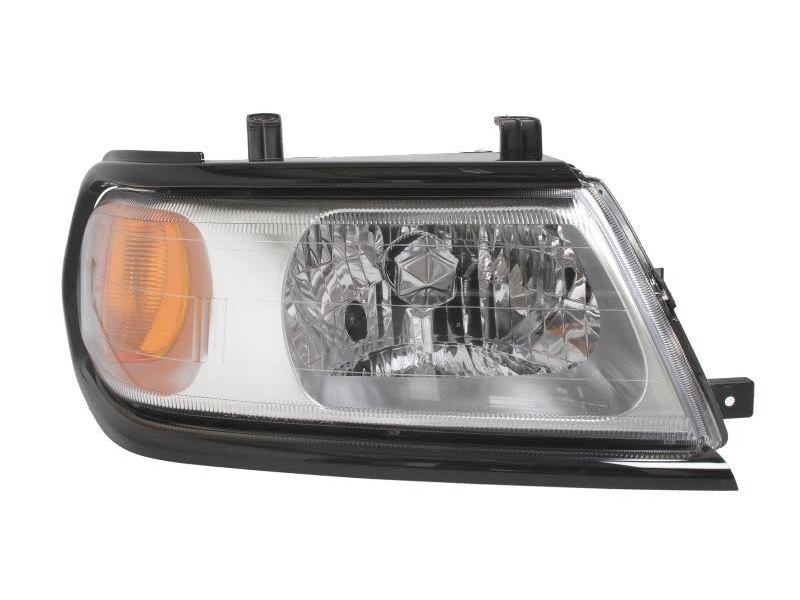 Передня права фара Mitsubishi Pajero Sport Pajero Sport I 2000-2007 (TYC) мех/ел. кор., рамка чорна MR508990