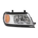 Передня права фара Mitsubishi Pajero Sport Pajero Sport I 2000-2007 (TYC) мех/ел. кор., рамка чорна MR508990