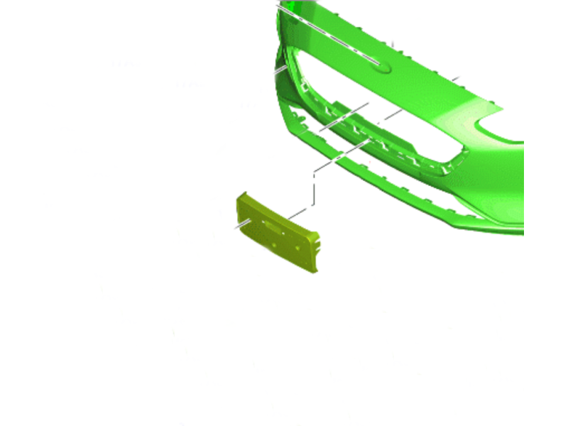 Подіум під номер Ford Focus 4 18- (Китай) 2331551