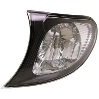 Покажчик повороту лівий BMW 3 e46 01-05 SDN білий з чорним. рамкою DEPO 63137165849