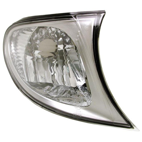 Покажчик повороту правий BMW 3 e46 2001-2005 SDN білий хром рамка DEPO 63136915378