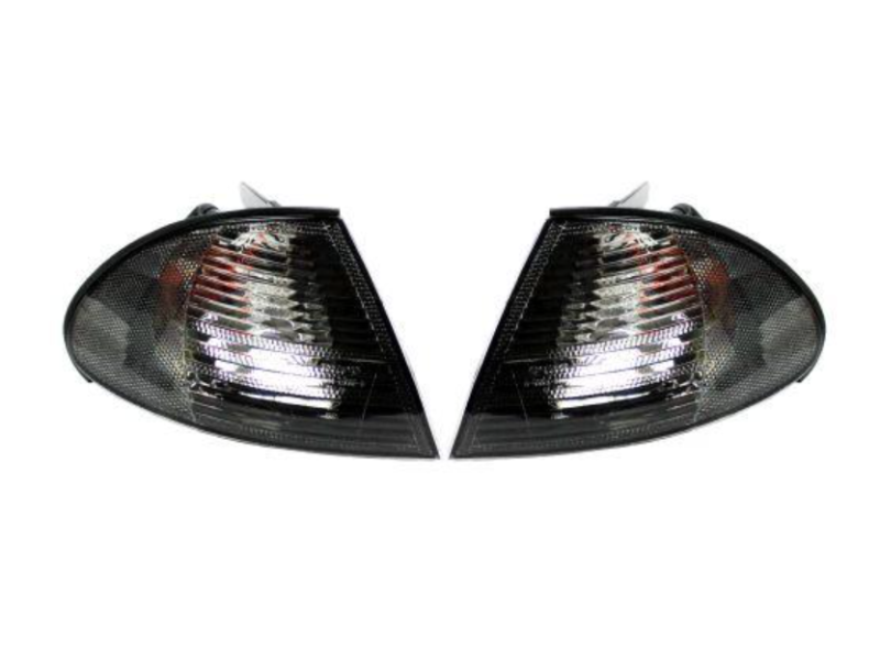 Покажчик повороту BMW 3 E46 98-00 лівий і правий, димчастий (DEPO) 200819GE