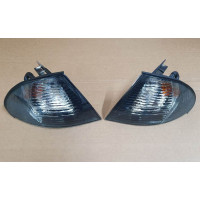 Покажчик повороту BMW 3 E46 98-00 лівий і правий, димчастий (Depo) 200819GE