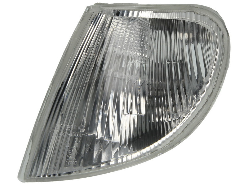 Покажчик повороту лівий Citroen Berlingo 1, Peugeot Partner 1 96-02 білий DEPO 6303651