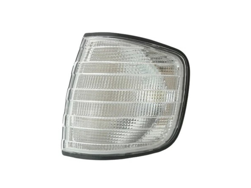 Покажчик повороту лівий Mercedes S-Class W126 79-91 (TYC) білий 0008209021