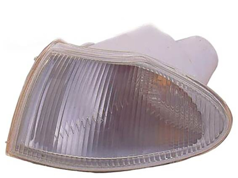 Покажчик повороту лівий Opel Astra F 91-98 білий (жовта вставка) (Depo) 90421897