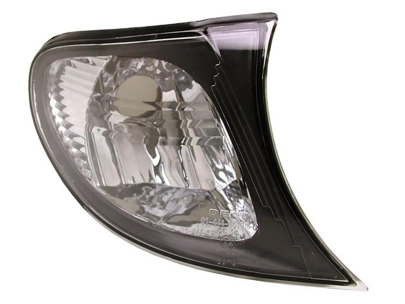Покажчик повороту правий BMW 3 E46 01-06 (Depo) чорна вставка 63136914199