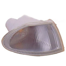 Покажчик повороту правий Opel Astra F 91-98 білий (жовта вставка) (Depo) 90421898