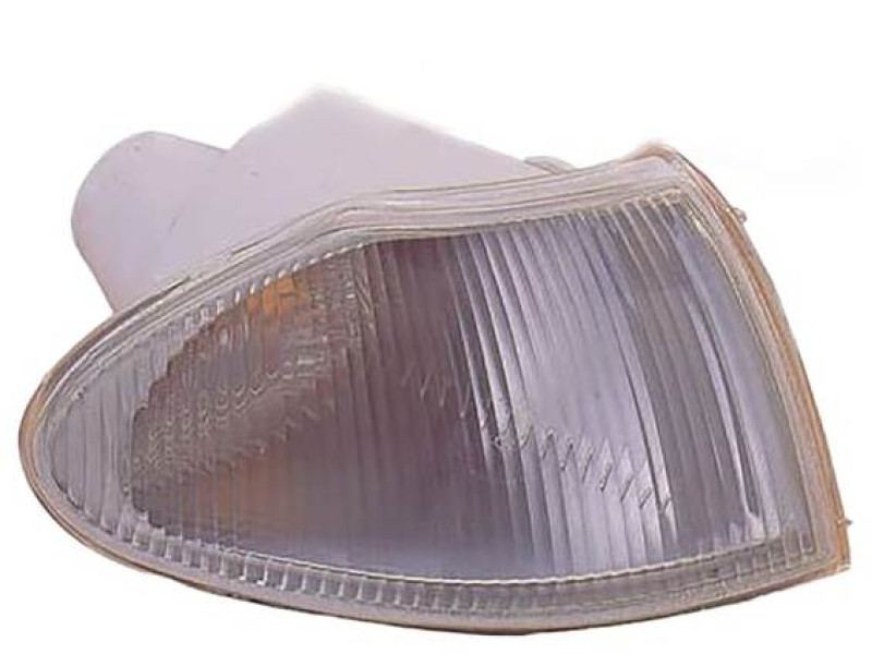 Покажчик повороту правий Opel Astra F 91-98 білий (жовта вставка) (Depo) 90421898