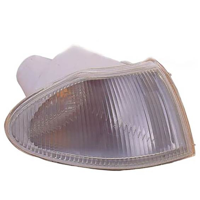 Покажчик повороту правий Opel Astra F 91-98 білий (жовта вставка) (Depo) 90421898