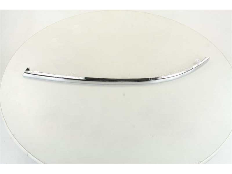 Полоска під фару ліва Audi A6 C5 1997-2000 хром (Tempest)