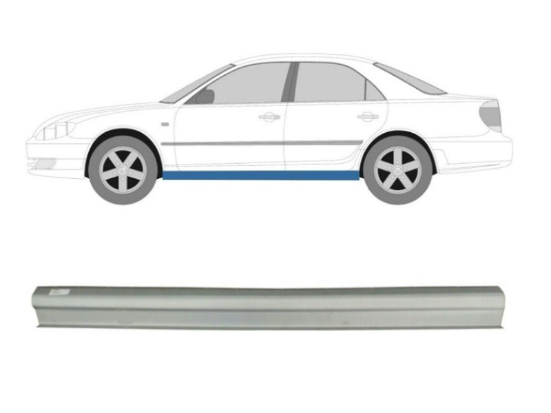 Поріг лівий Toyota Camry XV30 02-06 ремчастина (Польща) 