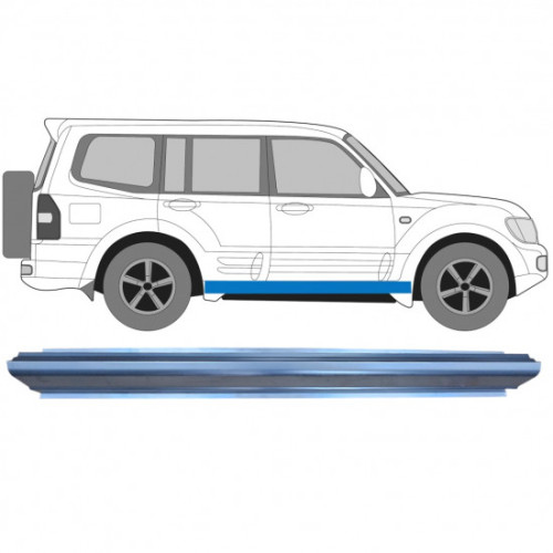Поріг лівий/правий ремчастина Mitsubishi Pajero 3 1999-2007 (Польща)