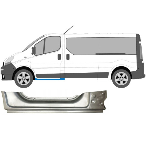 Поріг передній лівий Renault Trafic, Opel Vivaro 2001-2014 (KH) 