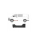 Поріг передній лівий VW Transporter T5 03-15 (Polcar) високий