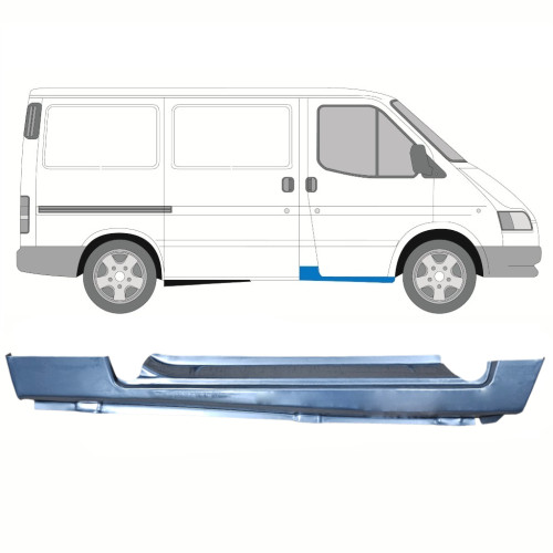 Поріг передній правий Ford Transit 1992-2000 Klokkerholm