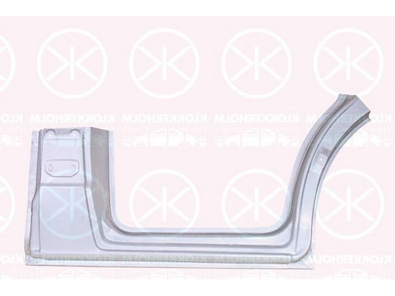 Поріг передній правий з аркою і стійкою Mercedes Sprinter W906, VW Crafter 1 06-18 (KH)