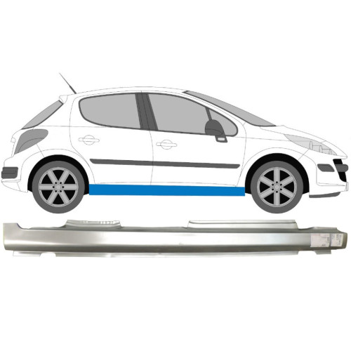 Поріг правий Peugeot 207 2006-2013 (PL)