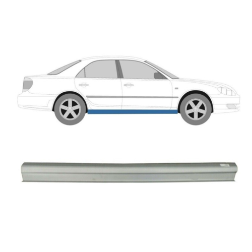 Поріг правий Toyota Camry XV30 2002-2006 ремчастина POLCAR