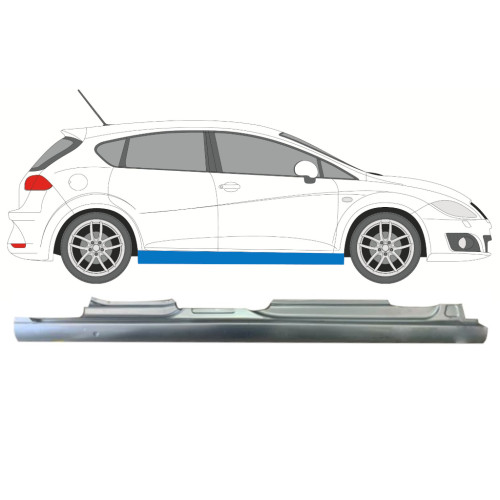 Поріг правий Seat Leon 00-05 (KK)