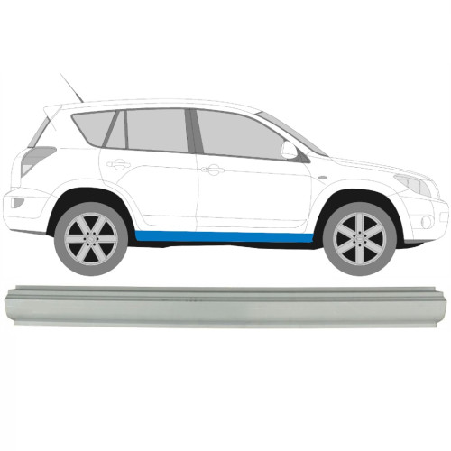 Поріг ремчастина лівий/правий Toyota RAV4 2006-2012 Polcar