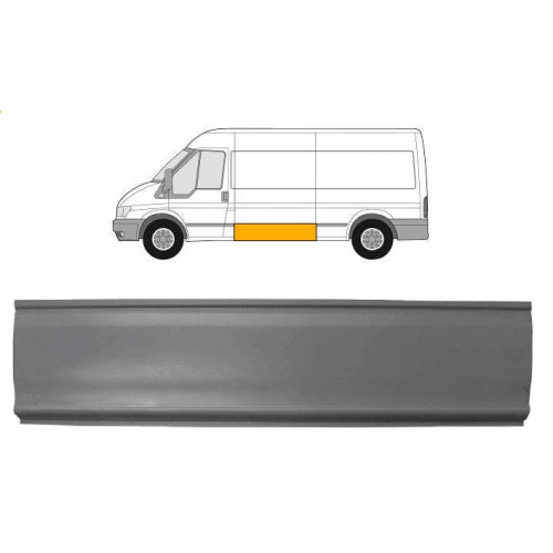 Поріг середній лівий Ford Transit 2000-2013 (Польща) висота 31 см, довжина 143 см