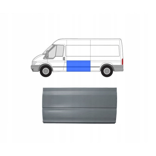 Поріг середній лівий Ford Transit 2000-2013 високий FPS середня і довга база