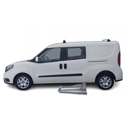 Поріг середній лівий під бічними дверима Fiat Doblo II 2010-2023, Opel Combo D 2012-2018 2043015