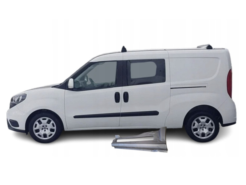 Поріг середній лівий під бічними дверима Fiat Doblo II 2010-2023, Opel Combo D 2012-2018 2043015