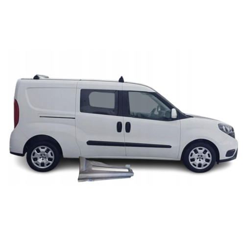 Поріг середній правий під бічними дверима Fiat Doblo II 2010-2023, Opel Combo D 2012-2018 2043016