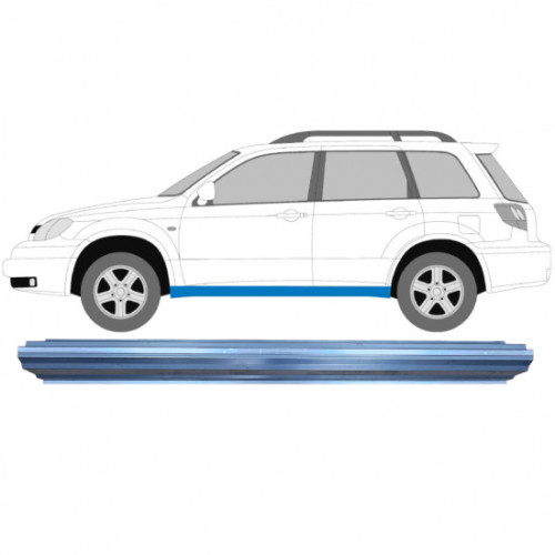 Порог лівий ремчастина Mitsubishi Outlander 1 2003-2007 (Polcar)