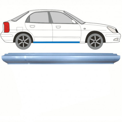 Порог правий/лівий ремчастина Daewoo Nubira 1997-2004 (PL)