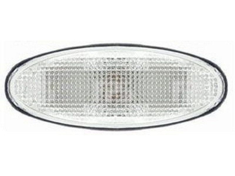 Повторювач повороту на крилі Mazda 323 S BA 95-98, 626 GE 92-97 (Depo) білий B01W51120B1