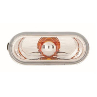 Повторювач повороту на крилі VW, Seat (Китай) прозорий, жовта вставка 7H0949117A